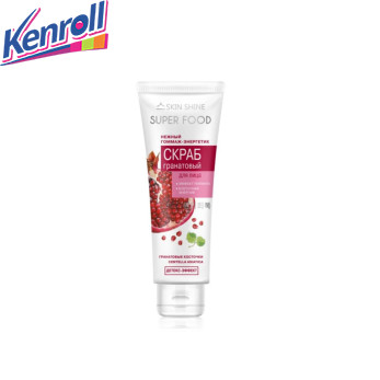 Скраб для лица Гранатовый Эффект пилинга  80 мл SKIN SHINE ДОН