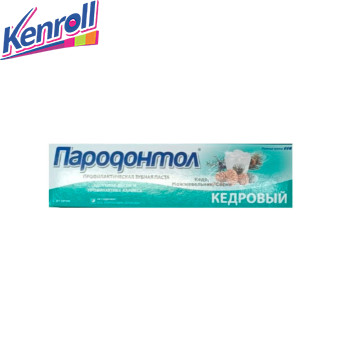 Зубная паста Здоровье десен  Кедровый 124 гр Пародонтал ДОН