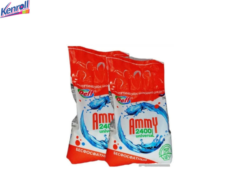  СМС  "AMMY universal" Бесфосфатный универсальный стиральный порошок 2,4 кг СЭК