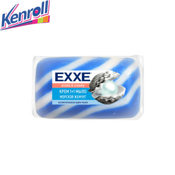  Туалетное крем мыло  Морской жемчуг (синее) 1 шт 80 гр  EXXE ДОН