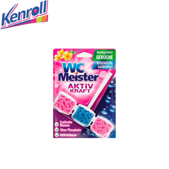 Туалетный блок WC MEISTER Exotic flowers (Экзотические цветы) 45 гр/12 шт  Германия