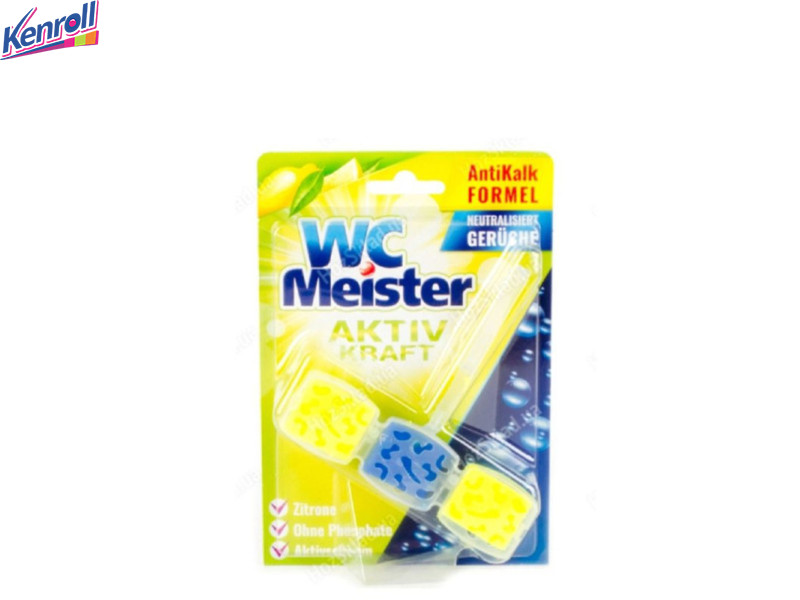  Туалетный блок WC MEISTER Zitrone (Цитрус) 45 гр/ 12 шт Германия