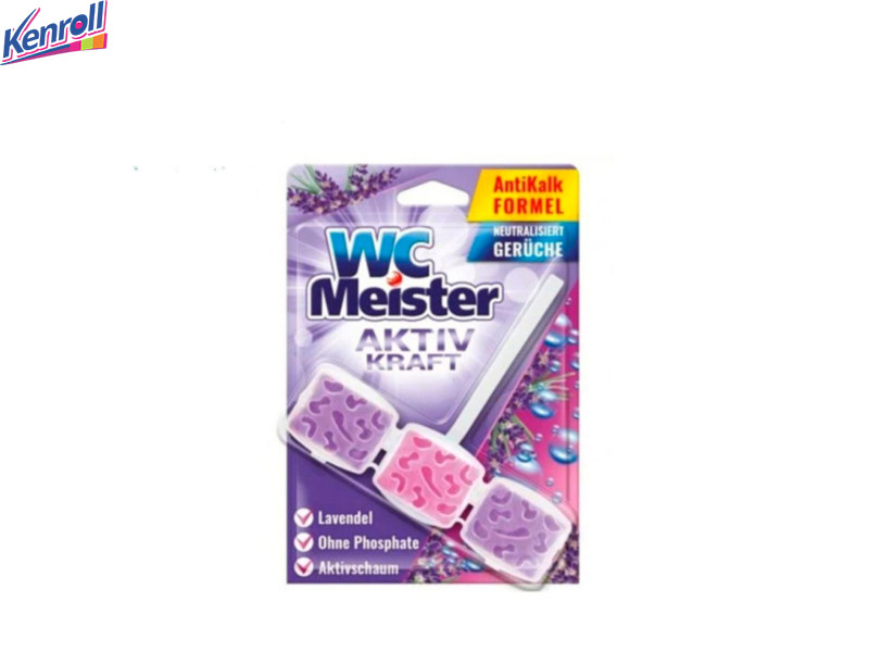 Туалетный блок WC MEISTER Lavender (Лаванда) 45 гр/12 шт Германия