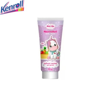 Зубная паста для детей Фруктовый гель-мусс 3+ 75 гр Mini me ДОН Зубная паста для детей Фруктовый гель-мусс 3+ 75 гр Mini me ДОН