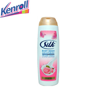 Silk Body Wash Гель для душа Velvety Rose 500 мл/18 (розовый)