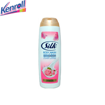 Silk Body Wash Гель для душа Velvety Rose 500 мл/18 (розовый)