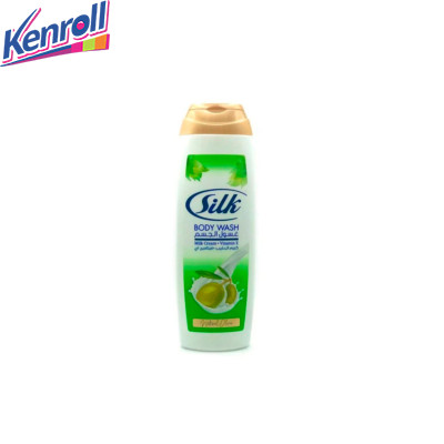 Silk Body Wash Гель для душа Natural Olive  500 мл/18 (зеленый)