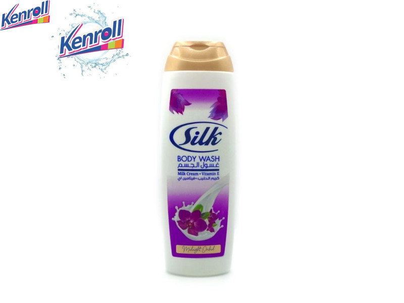 Silk Body Wash Гель для душа Midnight Orchid 500 мл/18 (фиолетовый)