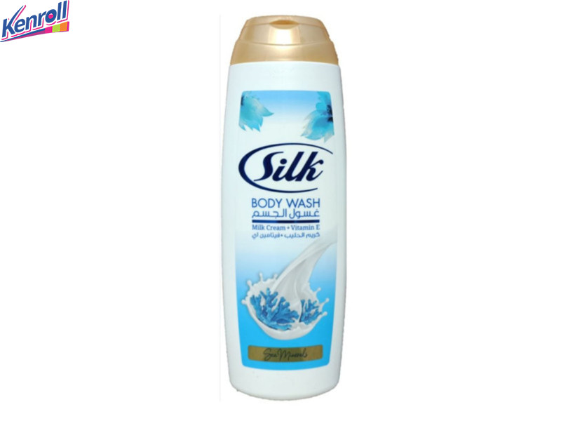 Silk Body Wash Гель для душа Sea Minerals 500 мл/18 (голубой)