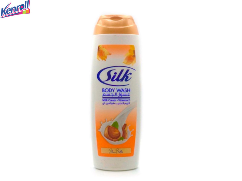 Silk Body Wash Гель для душа Shea Butter 500 мл/18 (оранжевый)