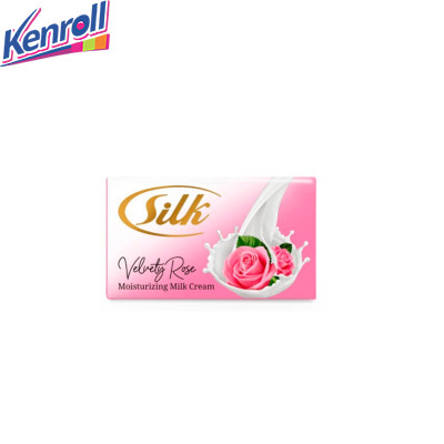Silk Soap Мыло туалетное Velvety Rose (розовый) 170 гр /48 Silk Soap Мыло туалетное Velvety Rose (розовый) 170 гр /48