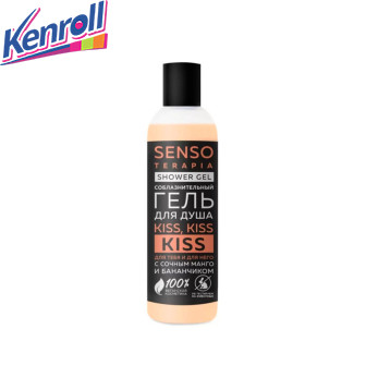 Гель для душа соблазнительный  ДЛЯ ТЕБЯ ДЛЯ НЕГО Kiss. Kiss. Kiss SENSOTERAPIA 230 мл