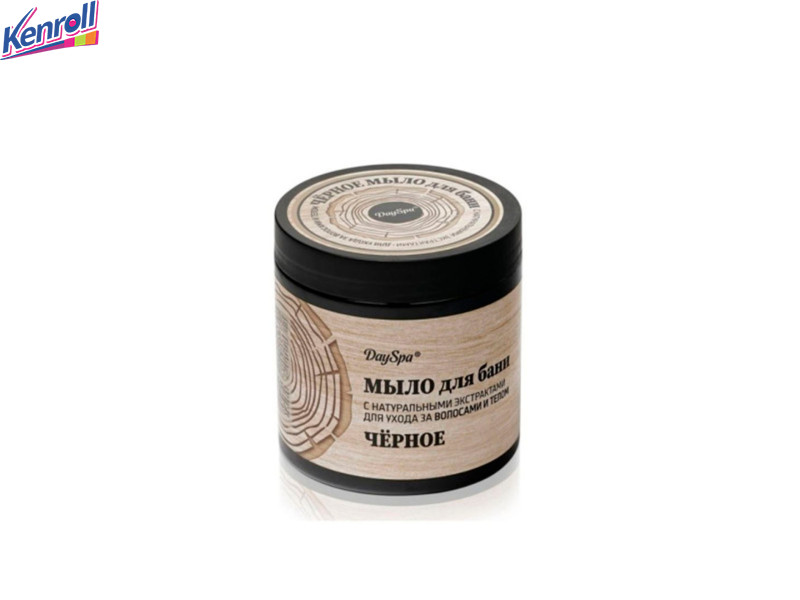Мыло для бани черное Day Spa 500  мл Стокист