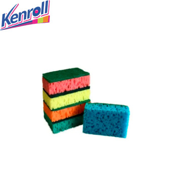 Губки для мытья посуды UNIVERSAL Крупнопористые Суперпенящиеся Износостойкие 5 шт EFFECT