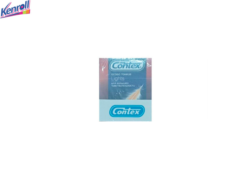 Презервативы CONT Lights особо тонкие (3шт) / 12 штук в упаковке