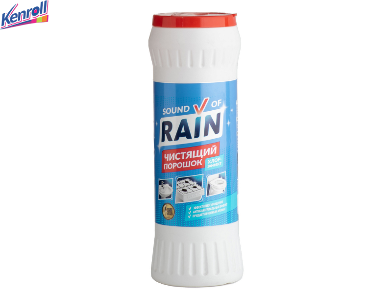 Чистящий порошок Санитарный Хлор-эффект 400 гр/15 RAIN Россия