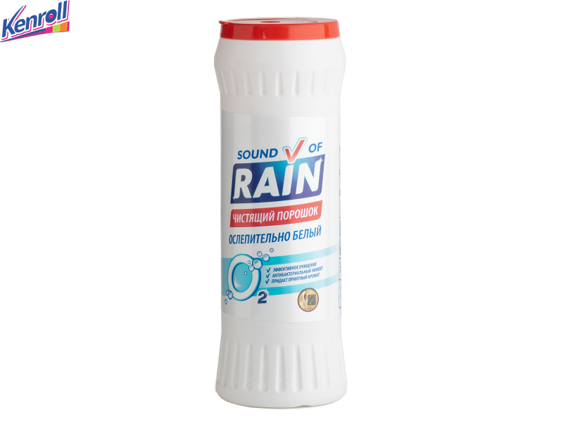 Чистящий порошок Ослепительно белый 480 гр/15 RAIN Россия