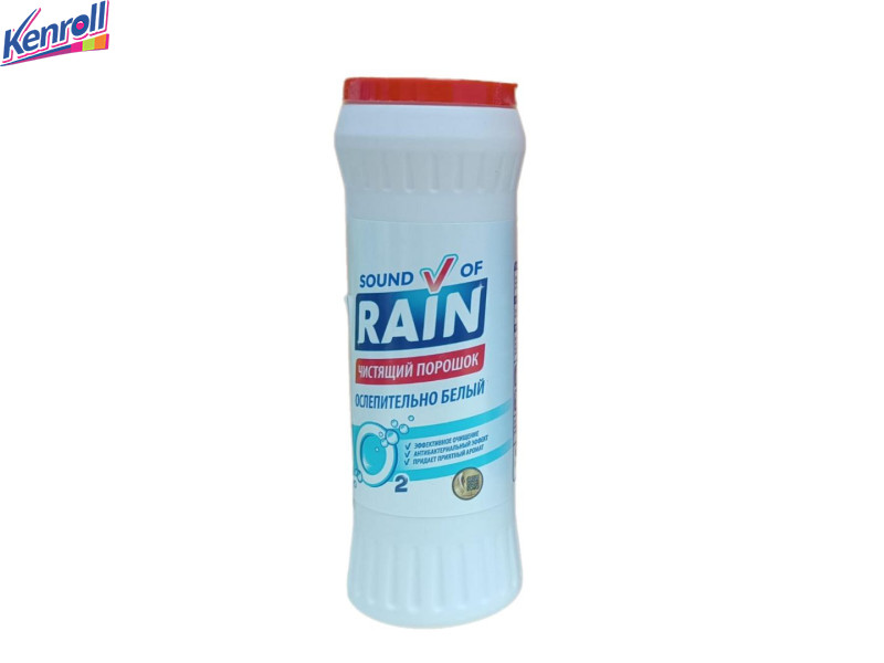 Чистящий порошок Ослепительно белый 480 гр/15 RAIN Россия