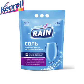Соль крупнокристаллическая для посудомоечной машины 3 кг/3 RAIN Россия