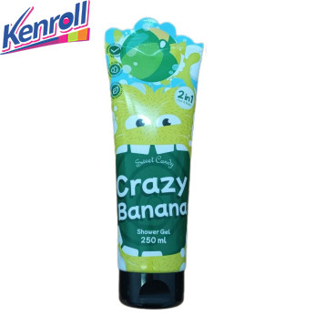 Шампунь+Гель для душа Crazy Banana 250 мл 3+ Sweet Candy