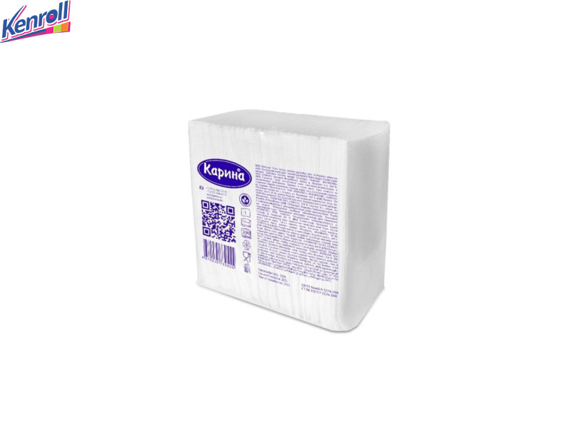  Салфетки для диспенсора 200 шт 170*210 100% Целлюлоза Карина