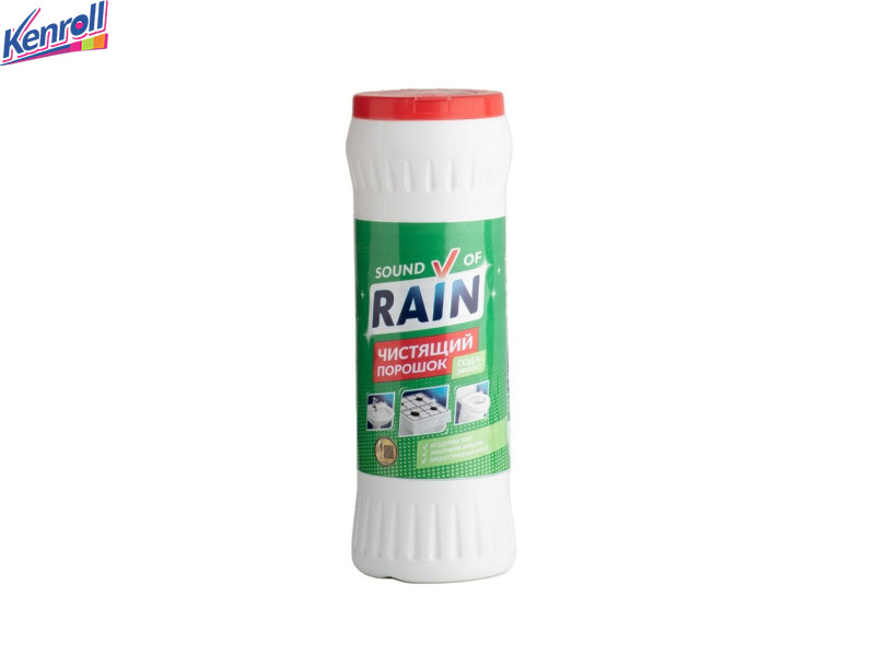 Чистящий ПОРОШОК Гостовский Сода-эффект 400 гр/15 шт  RAIN