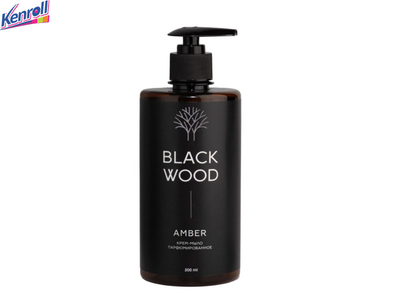 КРЕМ-МЫЛО парфюмированное AMBER с дозатором 500 мл/20 шт  RAIN