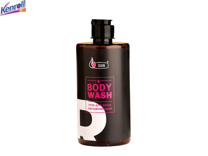 Гель для душа  Увлажняющий BODY WASH флип-топ 500 мл/20 шт  RAIN