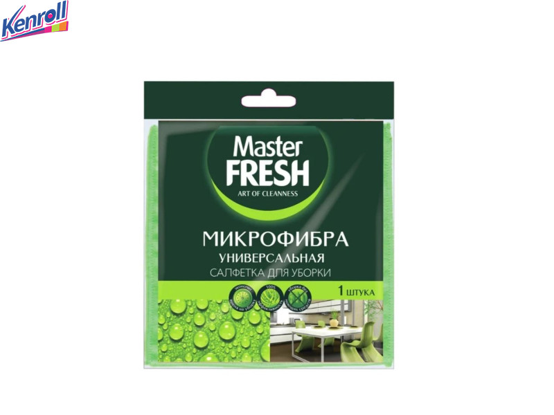 Салфетка микрофибра универсальная 1 шт  Master Fresh ДОН