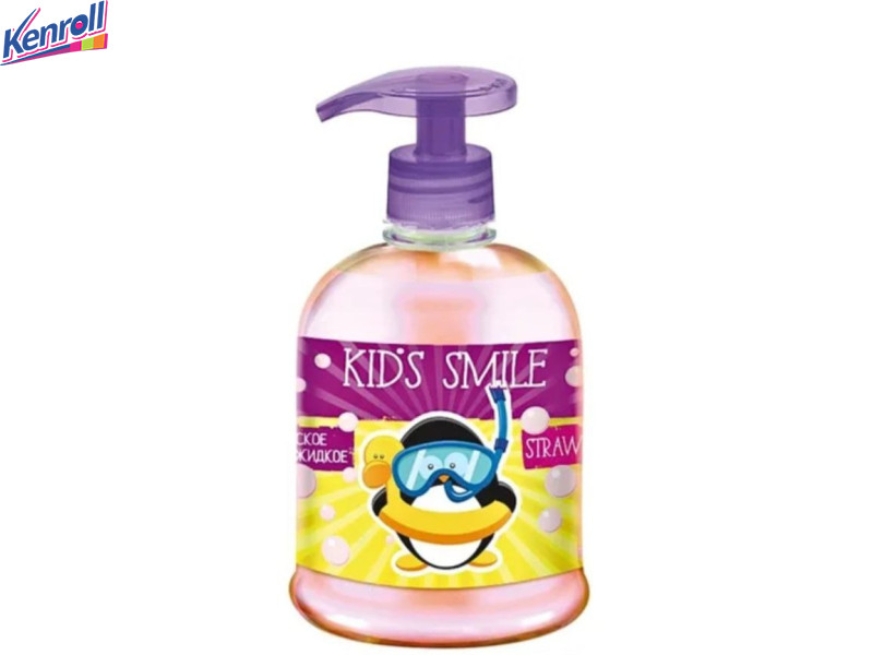 Детское жидкое мыло Клубника 500 гр Kids smile ДОН