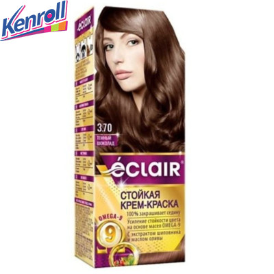 Крем-краска для волос ECLAIR OMEGA-9 №5,0 Шоколадный