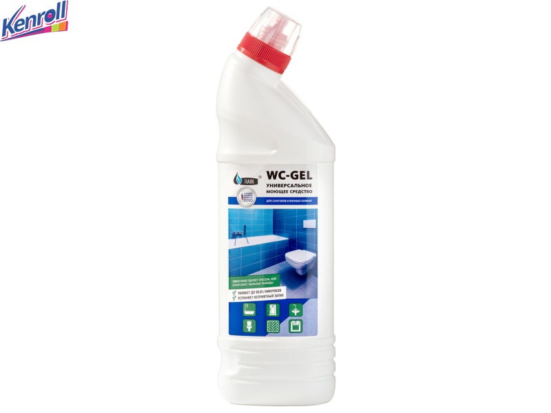 Универсальное моющее средство для САНУЗЛОВ и ВАННОЙ комнаты Хлор 750 мл/15 RAIN