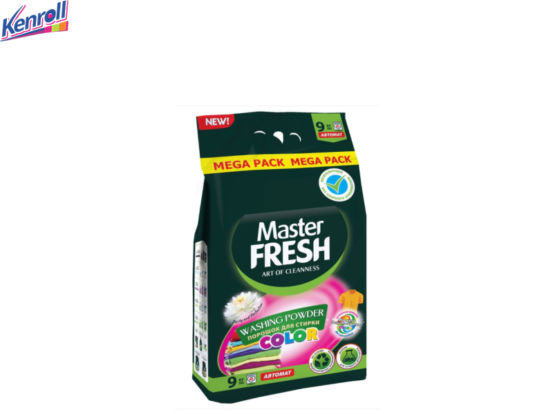 Порошок для стирки Универсал 4 кг  30 стирок Бесфосфатный   Master Fresh ДОН
