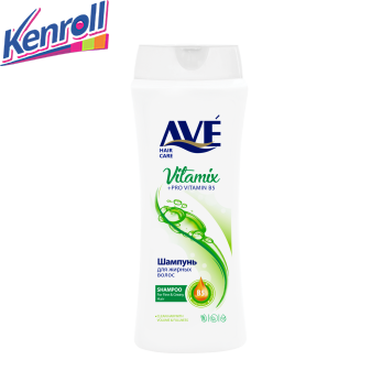 Шампунь для жирных волос с витамином В5  AVE VITAMIX 400 мл/12 шт