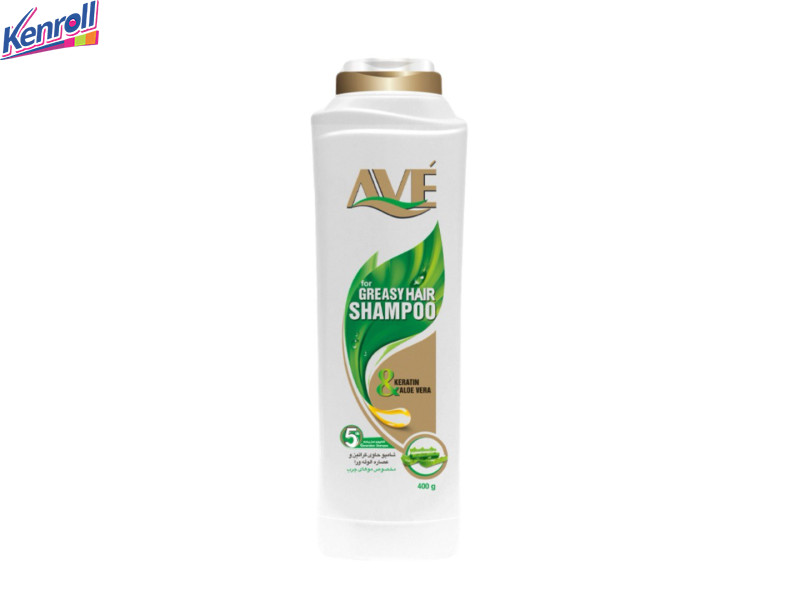 Шампунь для жирных волос с Алоэ Proffeshional keratin AVE 400 мл/12 шт