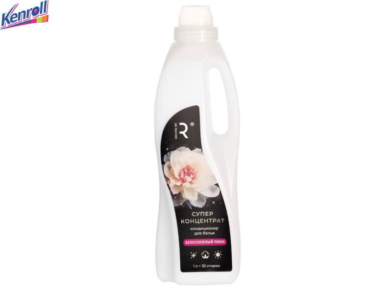 Кондиционер-концентрат для белья Белоснежный пион 1 л/8 RAIN Россия