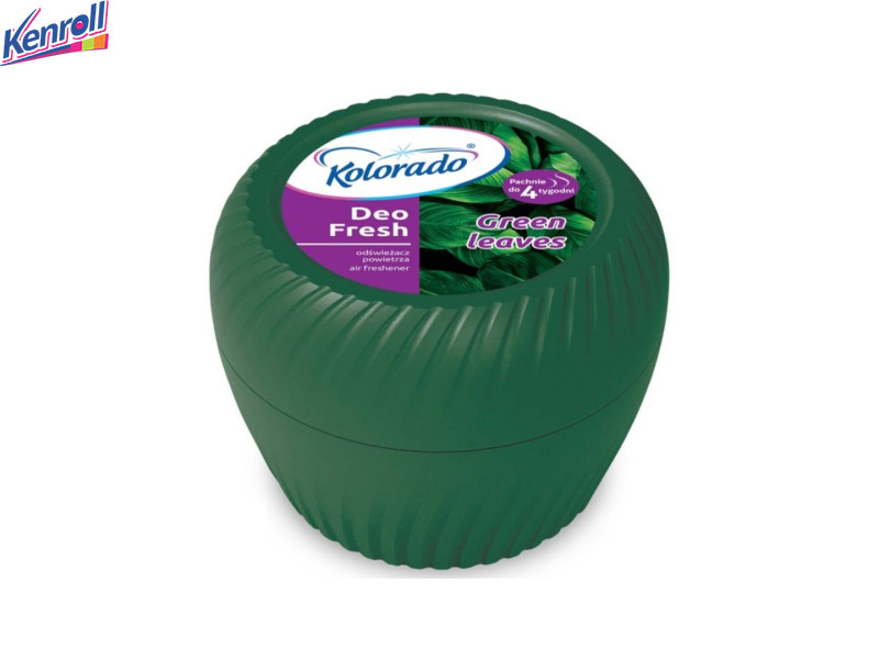 Освежитель воздуха гелевый DEO FRESH Зеленые листья 150 гр Kolorado
