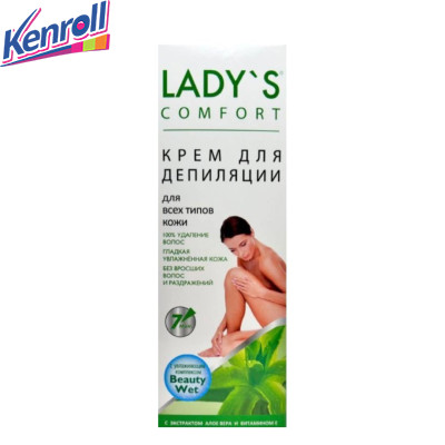 Крем-Депилятор для всех типов кожи Алоэ-Вера Lady S Дон