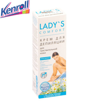 Крем-Депилятор для чувствительной кожи бикини Оливковый Lady S ДОН
