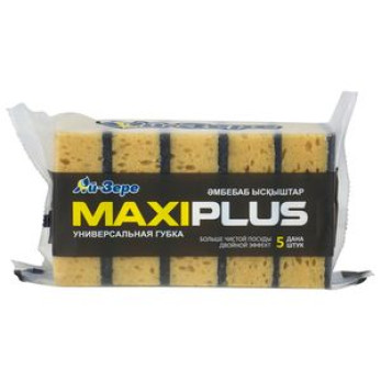 Губки для мытья посуды MAXI PLUS размер
