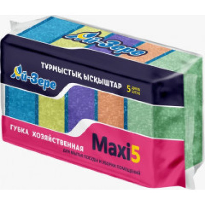 Губки для мытья посуды MAXI 5 
