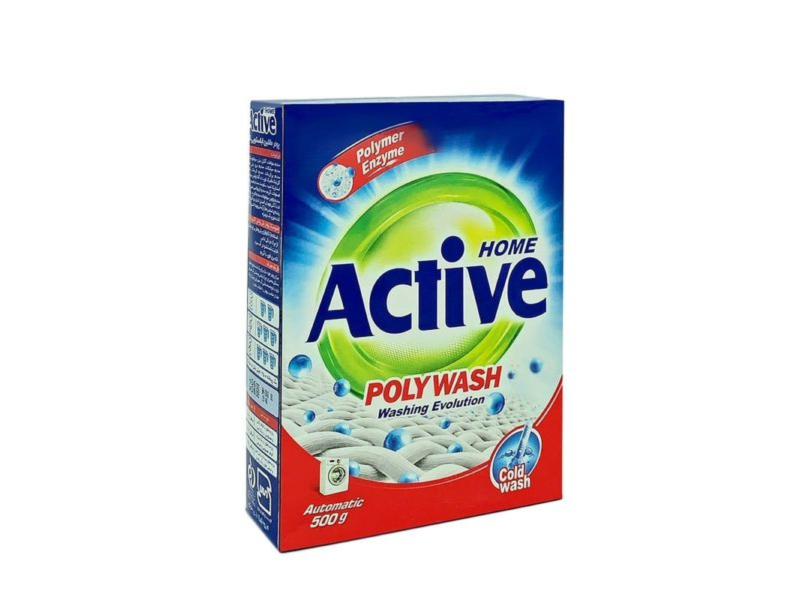 Порошок стиральный автомат с энзимами 450 гр ACTIVE