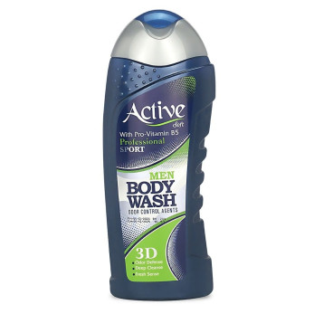  Гель для душа мужской, с витамином B5 "Спорт 3D" NATURAL, 400 мл