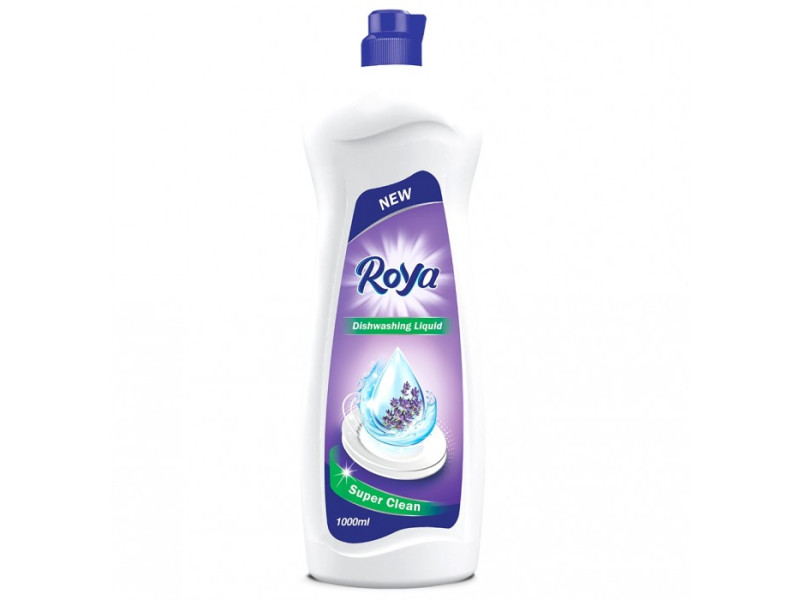 Жидкое ср-во для мытья посуды Лаванда 1 л ROYA