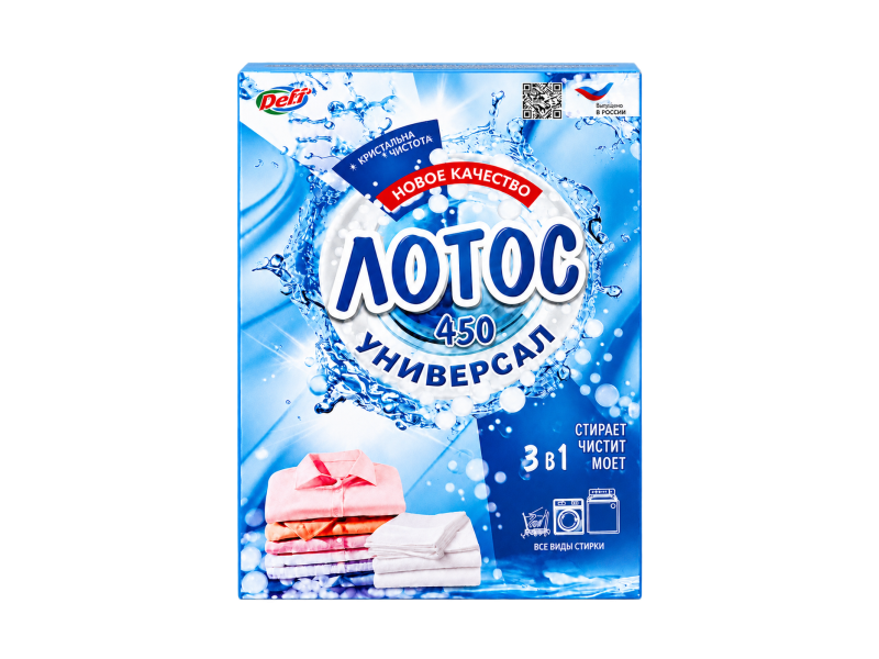 Лотос - Порошок 3в1 стирка/уборка Лотос - Порошок 3в1 стирка/уборка