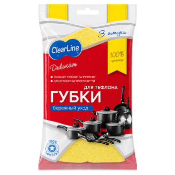 ClearLine - Губки для тефлона