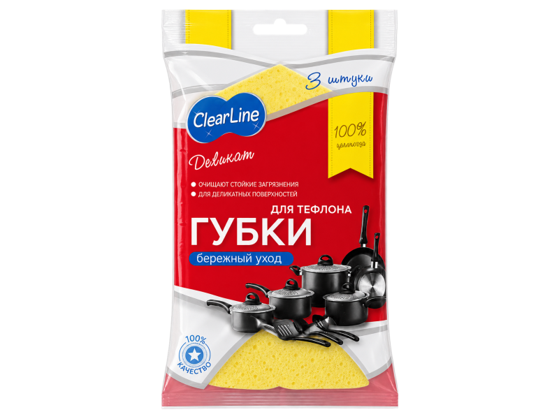 ClearLine - Губки для тефлона