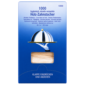 Holz-Zahnstocher - Зубочистки