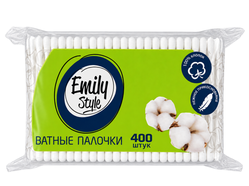 Emily - Ватные палочки 400шт