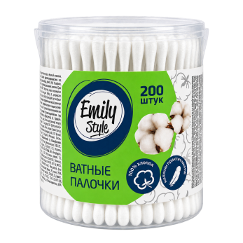Emily - Ватные палочки 200шт